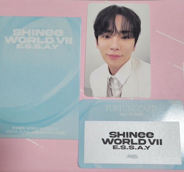 SHINee KEY SHINee WORLD VII E.S.S.A.Y キー トレカ フォーチュンカード