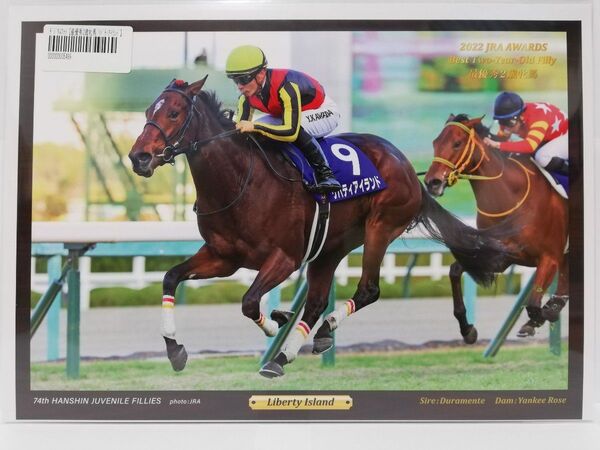 競馬.リバティアイランド.デジフォト.最優秀2歳牝馬