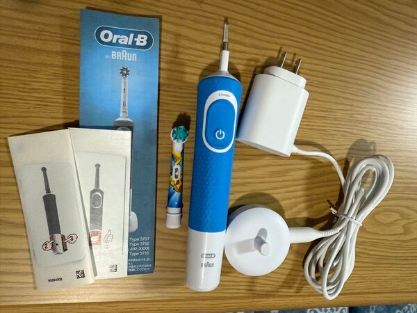 Oral-B Braun ブラウン 電動歯ブラシ すみずみクリーンキッズ