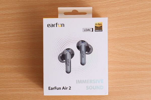 EarFun Air 2 Bluetooth 5.3 ワイヤレスイヤホン