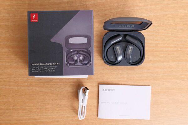 1MORE Open Earbuds S70 オープンイヤーイヤホン ブラック