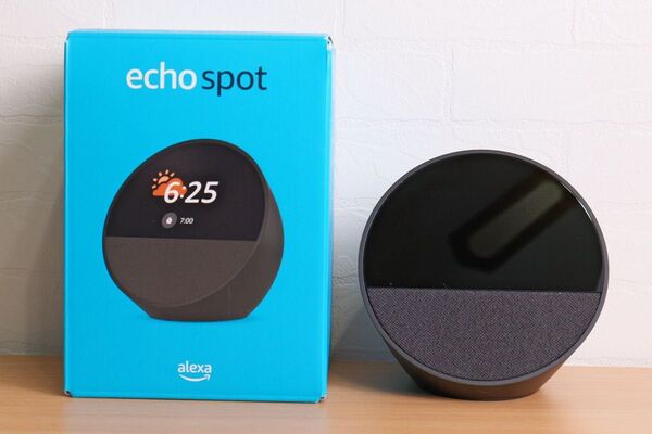 Echo Spot(2024年発売) - スマートアラームクロック with Alexa
