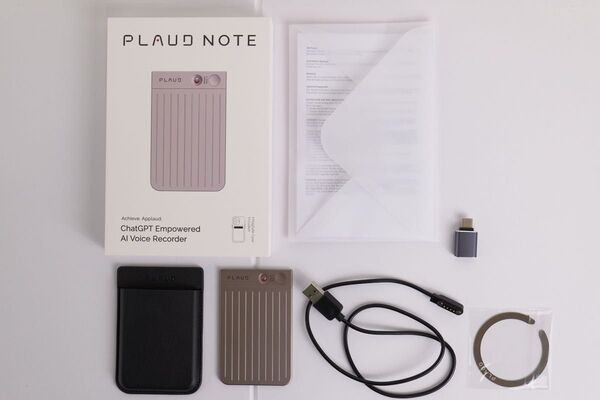 PLAUD NOTE AI ボイスレコーダー スターライト