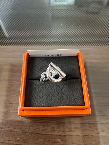 リング (クロワゼット)Oシルバー新品未使用 指輪 HERMES リング シルバーリング