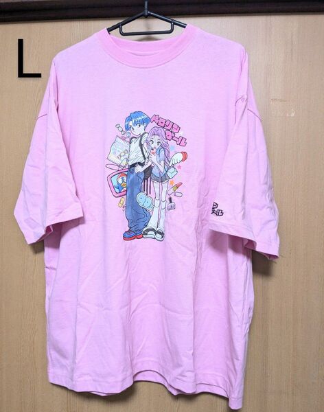 Chao! ドンキ 半袖Tシャツ 男女兼用 イラストレーター 昭和レトロ 夜景