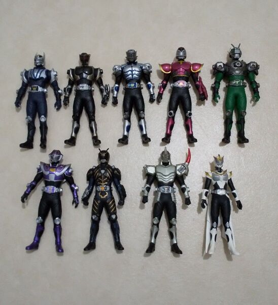 ライダーヒーローシリーズ 仮面ライダー 龍騎 9体セット