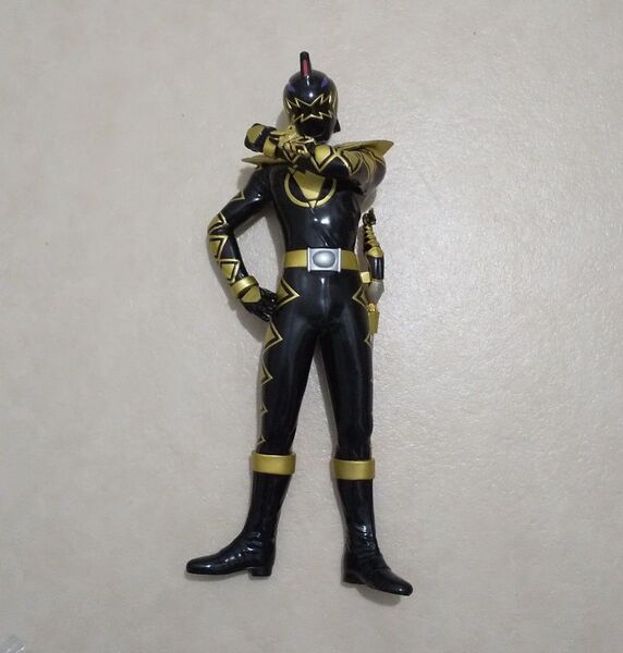 アバレブラック ビッグサイズソフビフィギュア アバレンジャー
