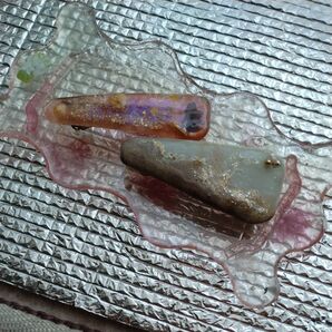 ハンドメイド レジン ヘアクリップ 2個セット