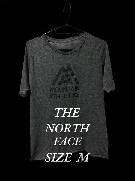 THENORTHFACEグレーTシャツMメンズレディースアウトドアノースフェイスキャンプ