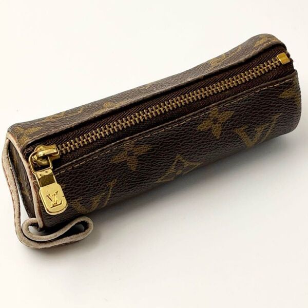ルイヴィトン エテュイトロワ ボール ドゥゴルフ ボールケース 小物入れ LOUIS VUITTON ポーチ