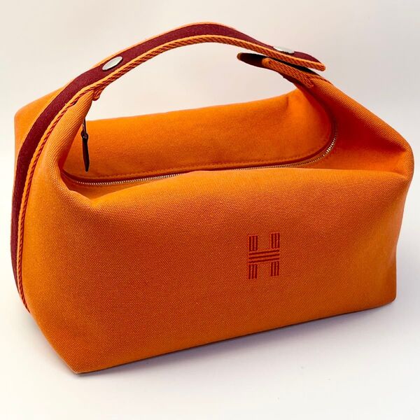 極美品 HERMES エルメス ブリッドアブラック GM ポーチ ハンドバッグ ブリブラ