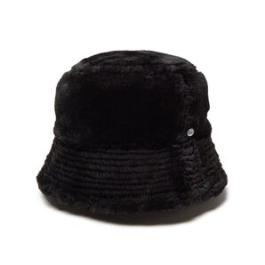 NEW ERA バケット01 セーラーブリム Synthetic Fur ブラック L/XL