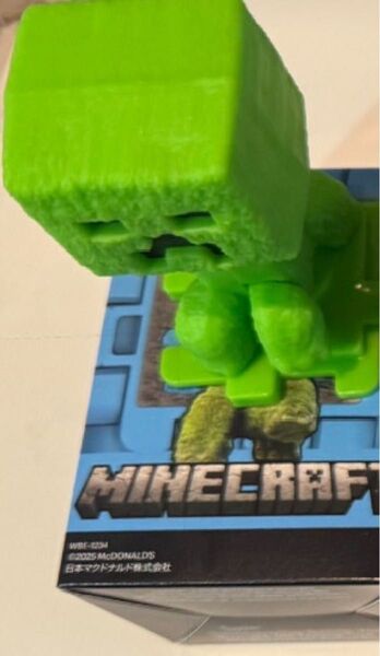 新品 マイクラ ハッピーセット クリーパー マクドナルド マインクラフト マック 2025
