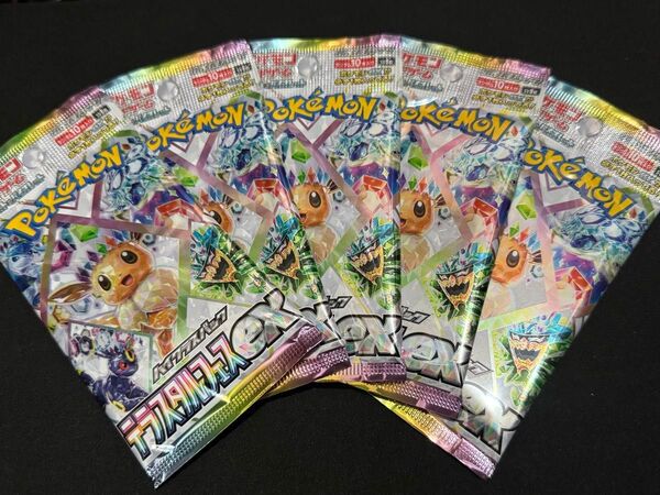 ポケモンカードゲーム テラスタルフェスex 新品未開封 5パック