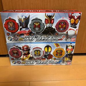 新品未開封 2点セット DXライドウォッチセットvol.1&vol.2 仮面ライダージオウ ビルド エグゼイド ゴースト ドライブ