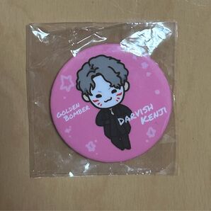 ゴールデンボンバー☆樽美酒研二☆缶バッチ