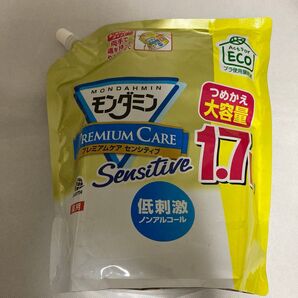 薬用 モンダミン プレミアムケア センシティブ 低刺激 ノンアルコール つめかえ大容量 1.7L
