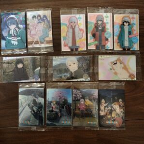 バンダイ(BANDAI) ゆるキャン△Season3 ウェハース おまけカード スペシャルレア2枚含む12枚セット