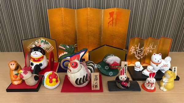 オブジェ セット お正月 干支