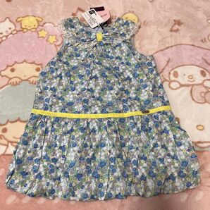 メゾピアノ リバティ サンリオ コラボ ワンピース 80 SS