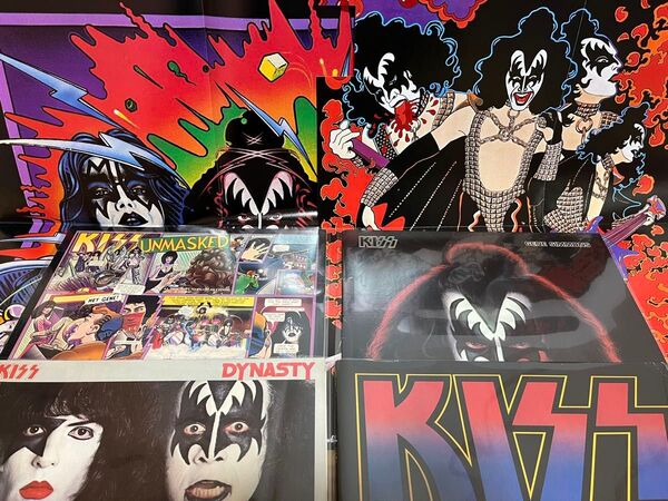 kiss レコード 輸入盤 ポスター