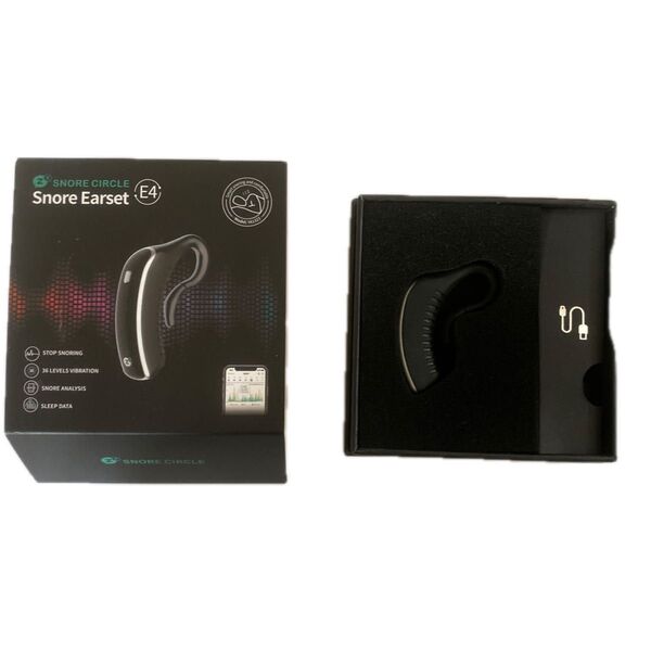 Snore Circle Snore Earset E4 いびき防止 ブラック