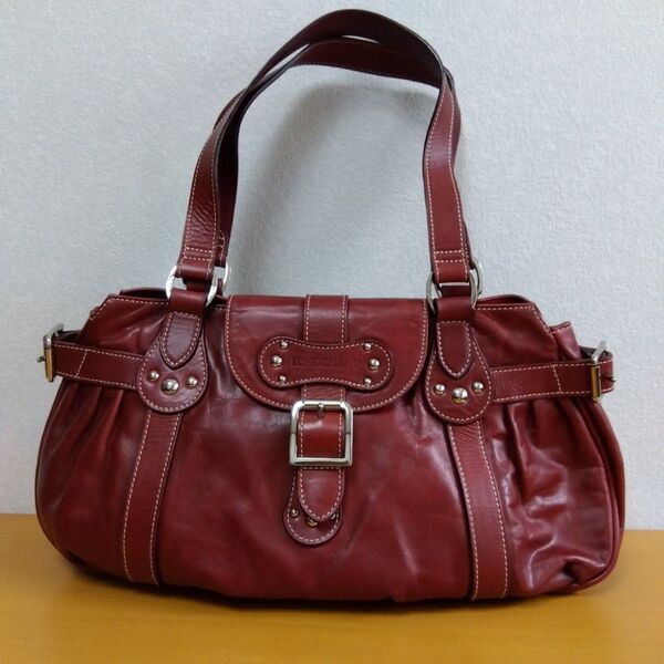 ロンシャン Longchamp ショルダーバッグ ハンドバッグ レザー 革 美品