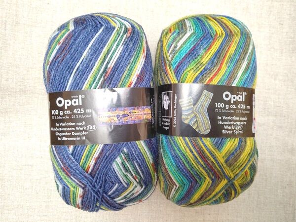 Opal オパール 毛糸フンデルトヴァッサー 1433 1437 ソックヤーン