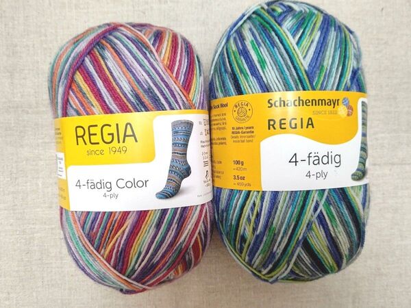REGIA 毛糸 03082 07205 2玉 ソックヤーン