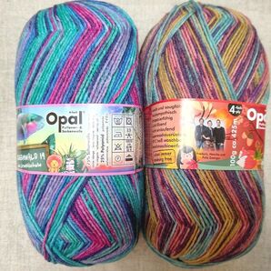 Opal オパール 毛糸 2玉レーゲンヴァルド ラウクフルスター ソックヤーン