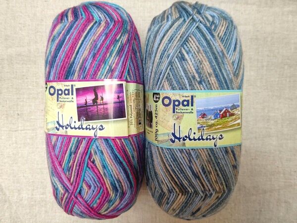 Opal オパール 毛糸 Holidays 11240 11247 2玉 ソックヤーン