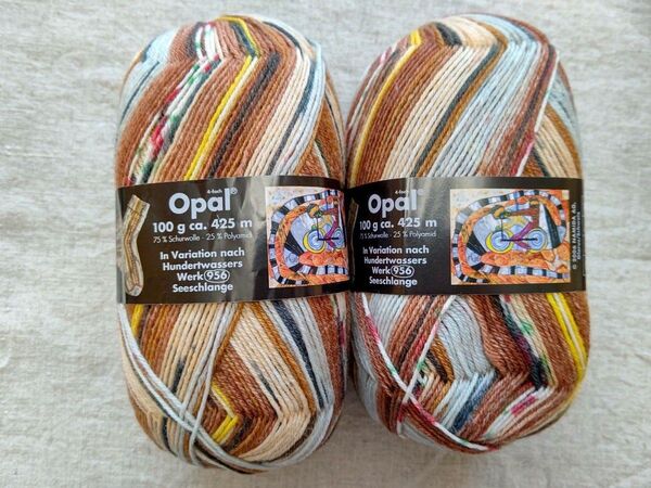 Opal オパール 毛糸 フンデルトヴァッサー 1436 ソックヤーン