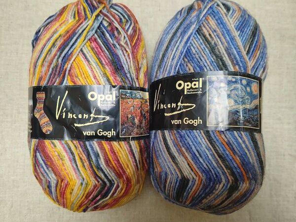 opalオパール 毛糸 vincent van gogh 5433 5435 ソックヤーン