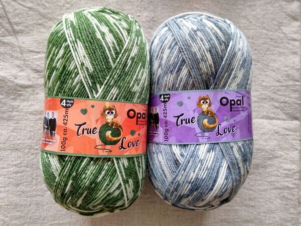 Opal オパール 毛糸 True Love 2玉 ソックヤーン