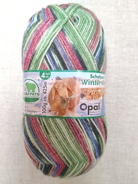 Opal オパール 毛糸 Schafpate 11190 ソックヤーン