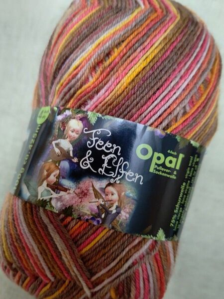 Opal オパール 毛糸 妖精とエルフ 5520 ソックヤーン