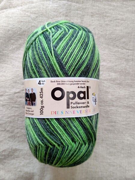オパール opal 毛糸 レーゲンヴァルド ソックヤーン