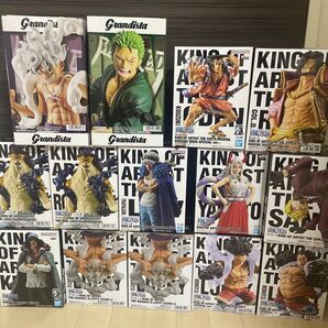 ワンピース フィギュア プライズ KING OF ARTRST キングオブアーティスト ルフィ ゾロ ナミ ヤマト まとめ売り