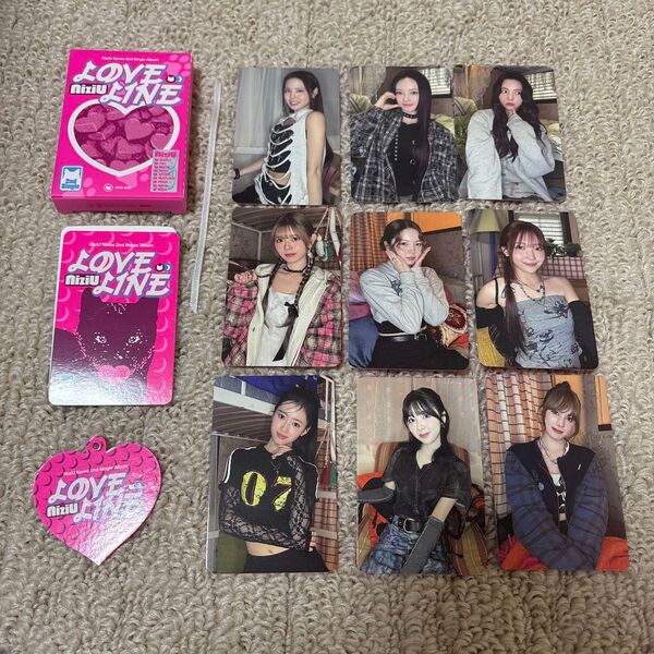NiziU LOVE LINE Nemo盤 トレカ