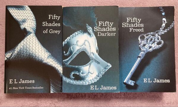 Fifty Shades of Grey フィフティー シェイズ シリーズ 洋書 英語 ノベル 3冊セット