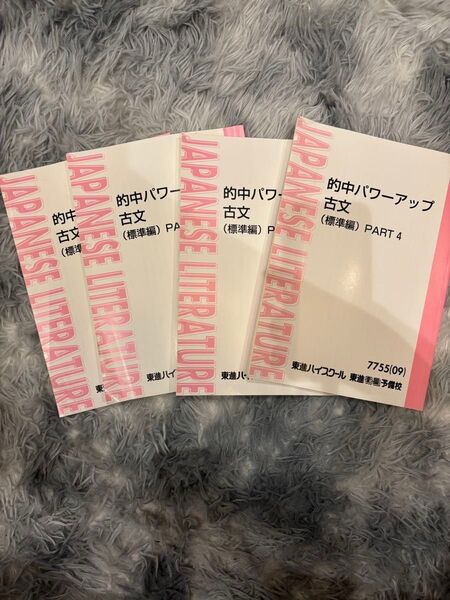 東進ハイスクール 中的パワー古文 標準編 PART1〜4セット