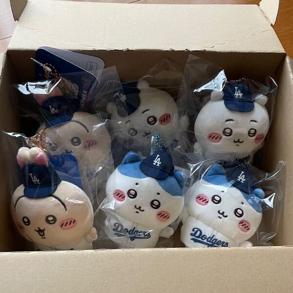 ちいかわ MLB TOKYO マスコット・ドジャース 6体セットちいかわ×2 ハチワレ×2 うさぎ×2 新品未使用