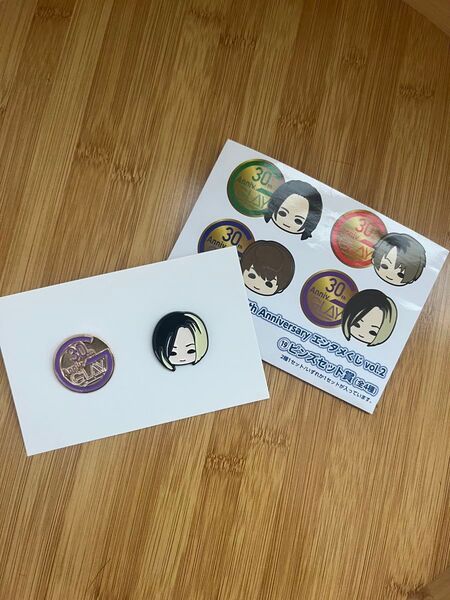 ⑦ GLAY 30th Anniversary エンタメくじ vol.2 ピンズセット賞 HISASHI