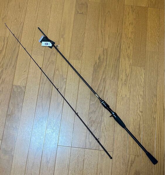 B66ML BLACK FLAME DANCE バス釣り シーバス 2ピース Fujiガイド ルアーロッド