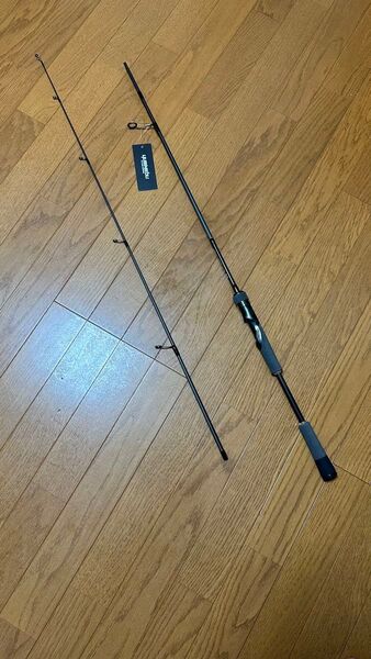 1本のみ パワーフィネスロッド M 2ピース スピニング 6フィート バス釣り カバー撃ち スモールマウス ラージマウス