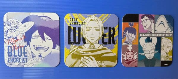 青の祓魔師/青エク 青の祓魔師展 アートコースター/コースター 3枚 セット