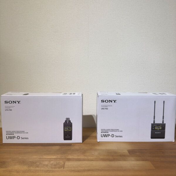 【美品】SONY UTX-P40 / URX-P40 ワイヤレスマイクセット