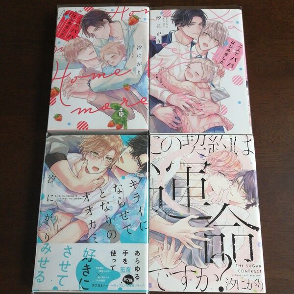 汐にがり「二人でパパはじめました/二人でパパはじめました more/キライにならせてとなりのオオカミ/この契約は運命ですか?」