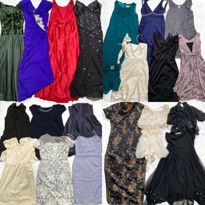 ★パーティードレス キャバドレス ロングドレス ミニドレス セット まとめ売り