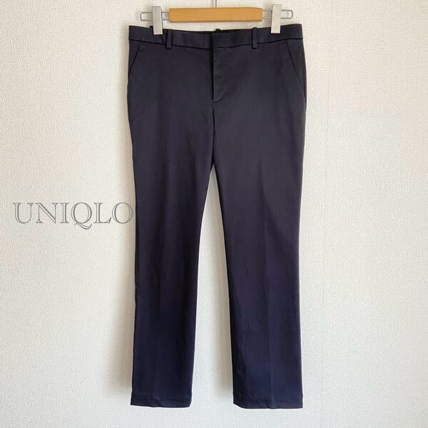 ユニクロ UNIQLO コットンストレッチストレートパンツ
